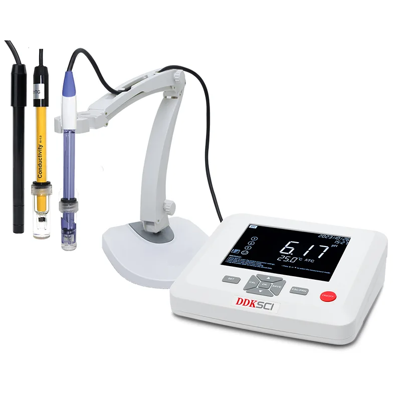 Medidor de OD pH Cond de mesa