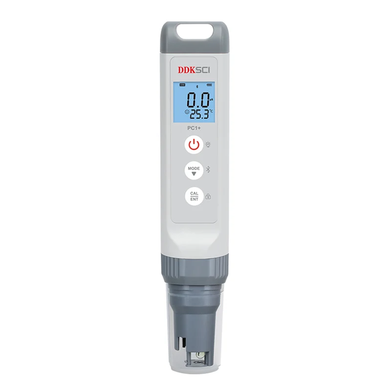 Medidor de pH de bolsillo Bluetooth multiparamétrico